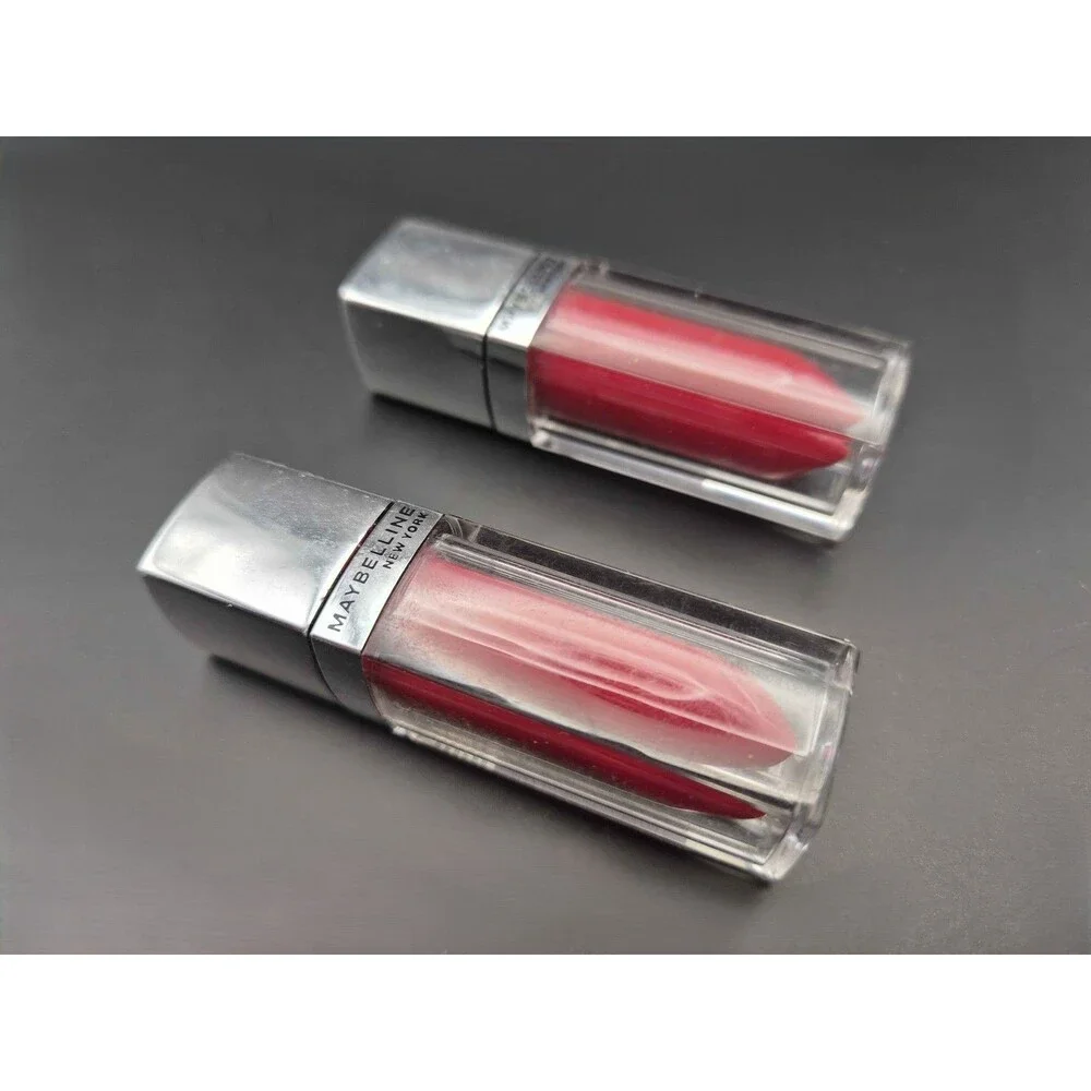 Lot of 2 Maybelline Color Elixir ColorSensational 020 Signature Scarlet NEW